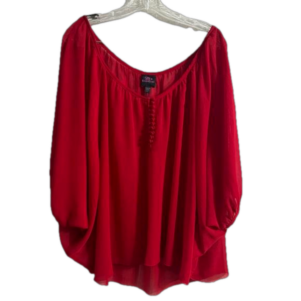 2B Bebe Sheer Top